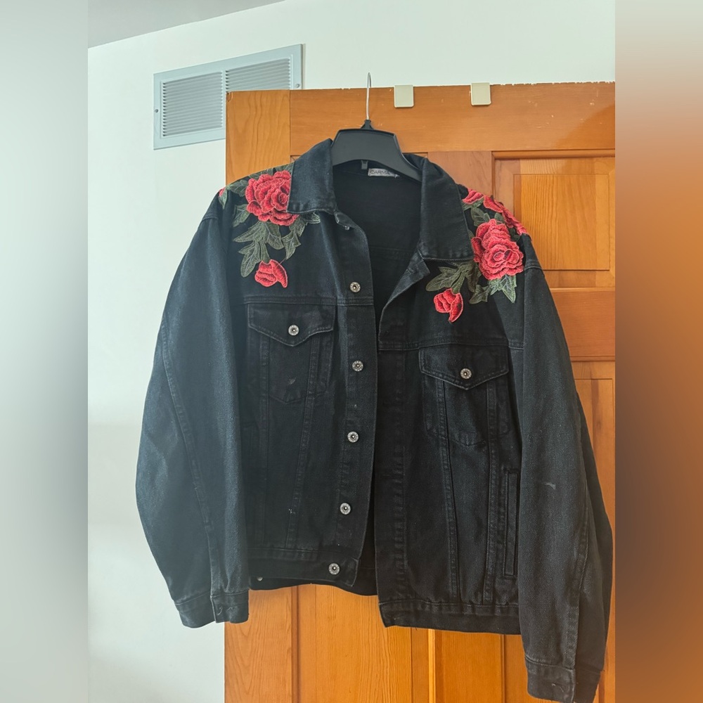LF embroidered Jean jacket